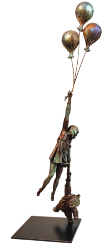 "Take me with you!" di Elena Kraft, Scultura in vendita su Singulart
