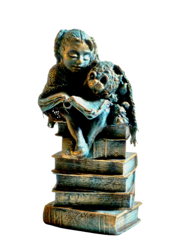 "The Storykeeper" von Elena Kraft, Skulptur kaufen auf Singulart
