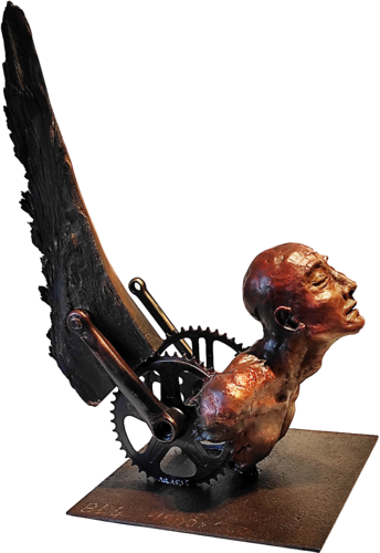 "Icarus" by Elena Kraft, 조각 for Sale on Singulart