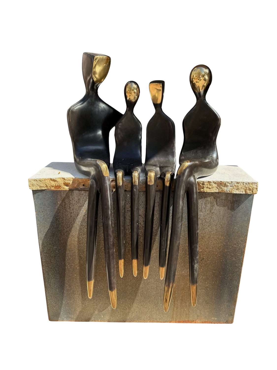 family of four 42" Yenny Cocq Skulptur zu verkaufen