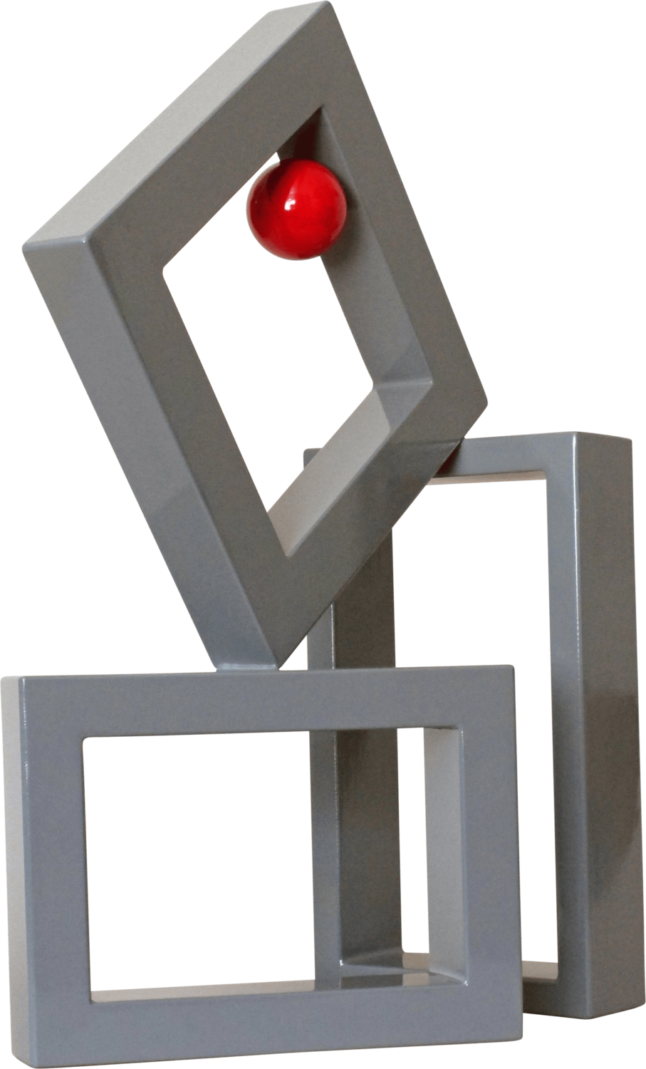 The Ball's In Your Court by Mindy Rodman Paul White (2020) Sculpture