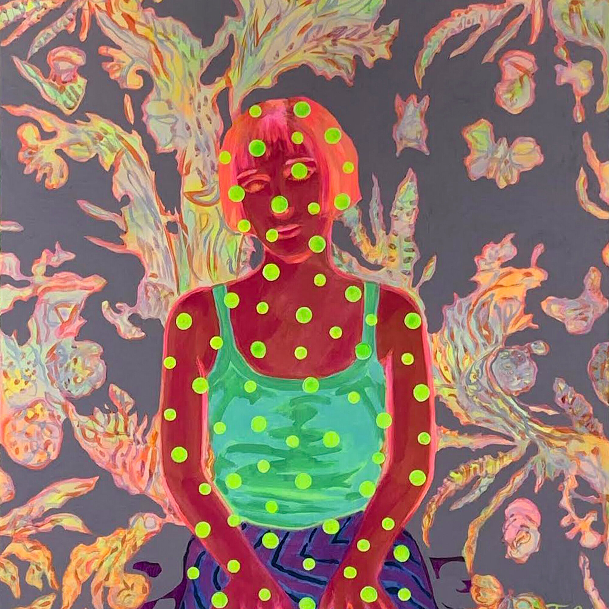 Inspirado en Yayoi Kusama