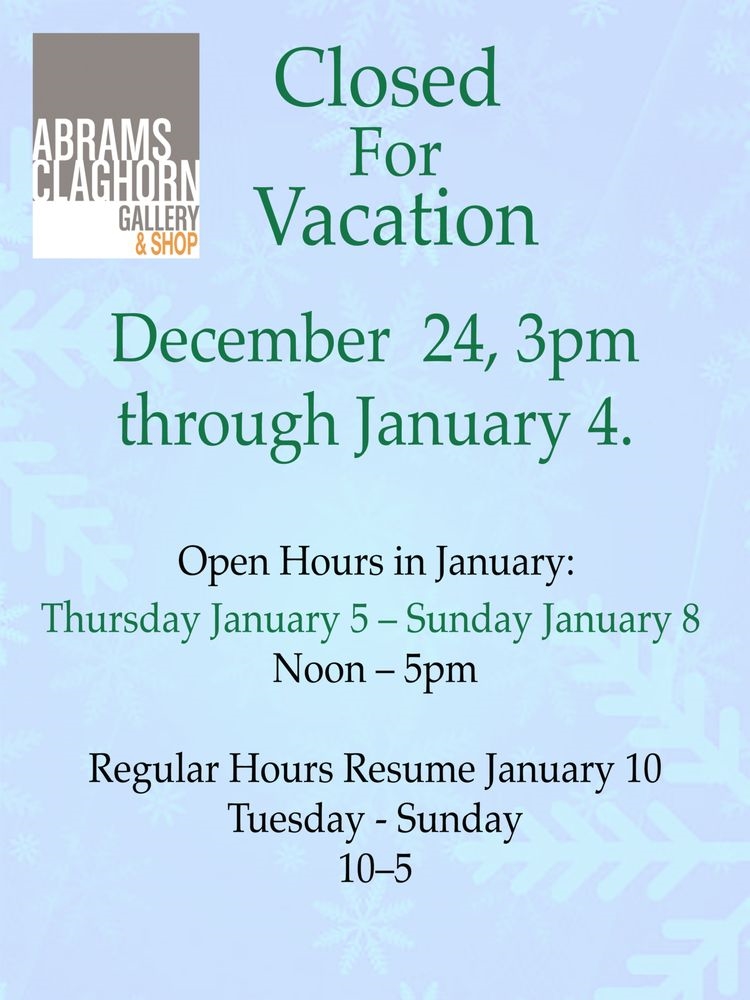 Art Gallery Abrams Claghorn Gallery