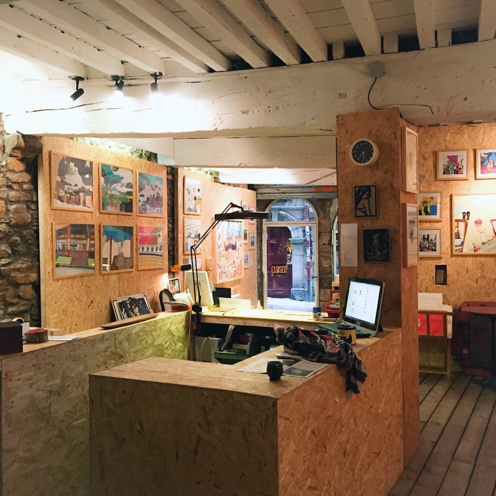 Galerie d'art Ici on donne des Pommes