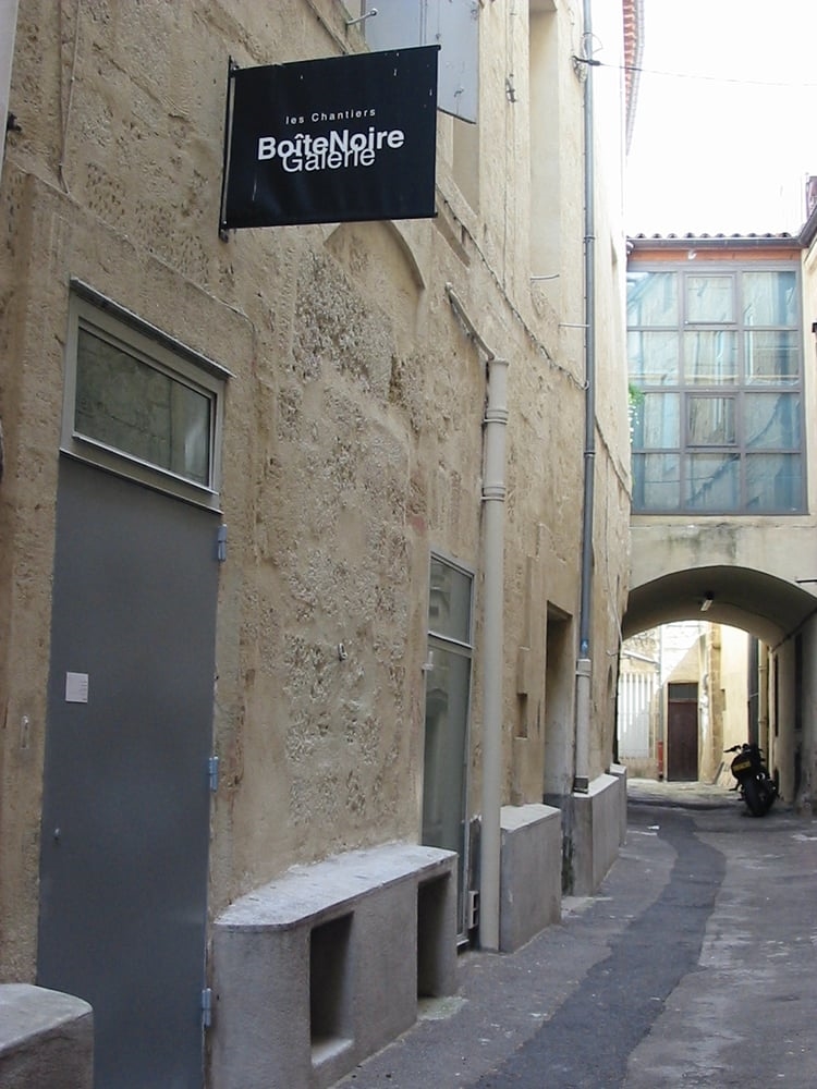 Galerie d'art Galerie Chantiers Boite Noire