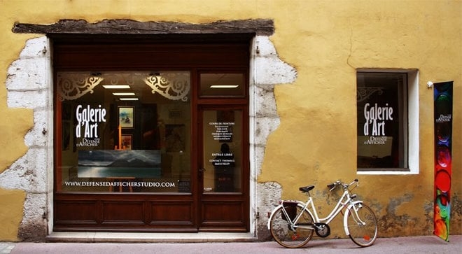 Art Gallery Défense d'afficher
