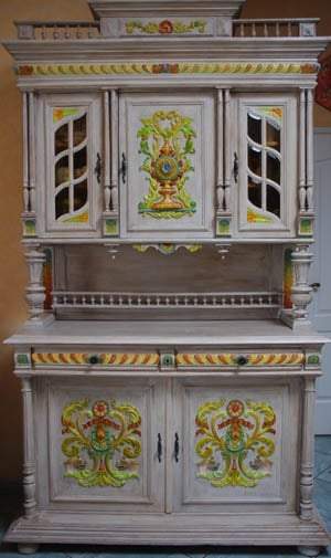 Galerie d'art relook meubles peints