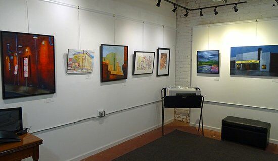 Art Gallery Tipping Paint Gallery